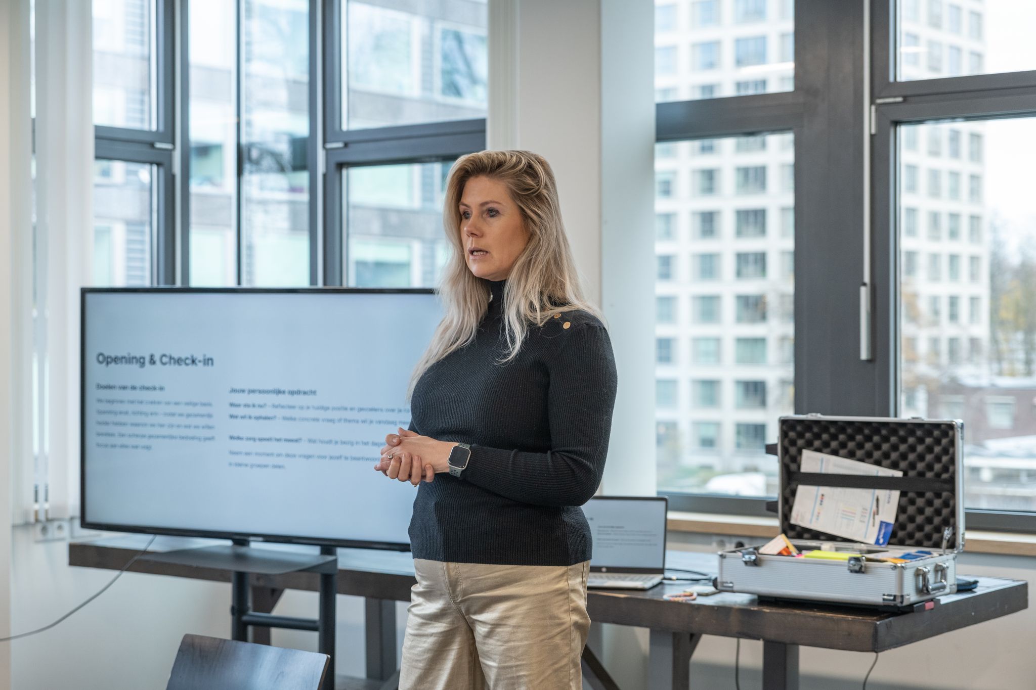 Interim-directeur basisschool Jolijn van de Hoef